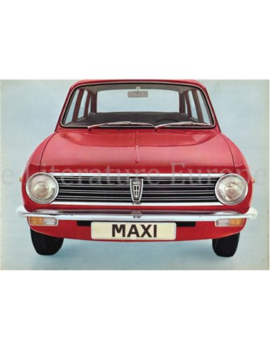 1971 AUSTIN MAXI BROCHURE DUTCH