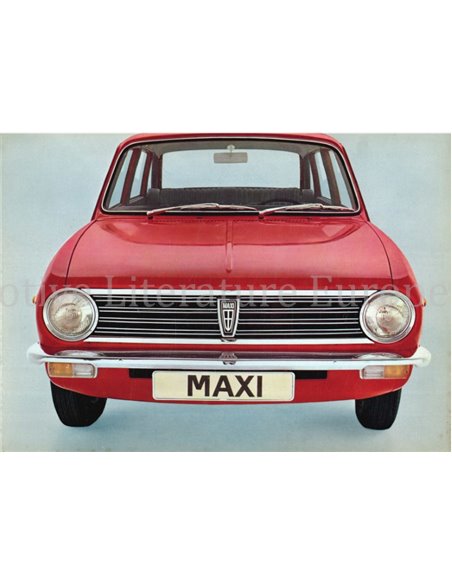 1971 AUSTIN MAXI BROCHURE DUTCH