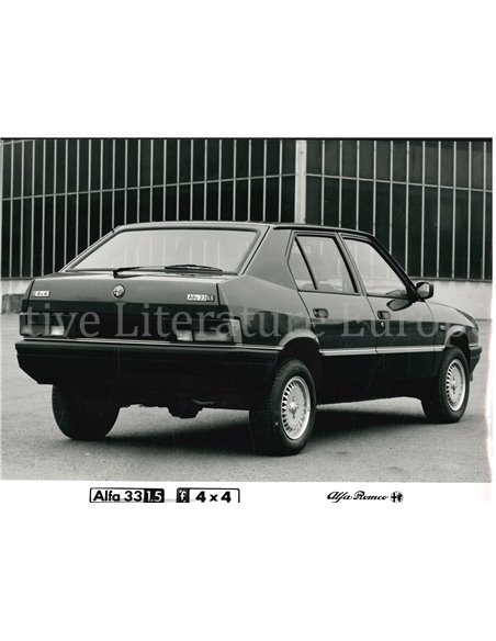 1983 ALFA ROMEO 33 QV PRESSE BILD