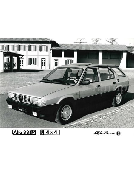 1983 ALFA ROMEO 33 QV PRESSE BILD