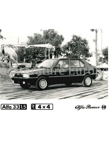 1983 ALFA ROMEO 33 1.5 4X4 PRESS PHOTO