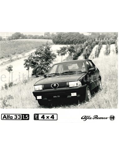 1983 ALFA ROMEO 33 1.5 4X4 PRESS PHOTO