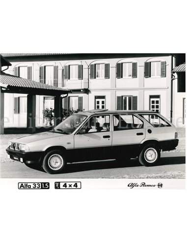 1983 ALFA ROMEO 33 1.5 4X4 PRESS PHOTO