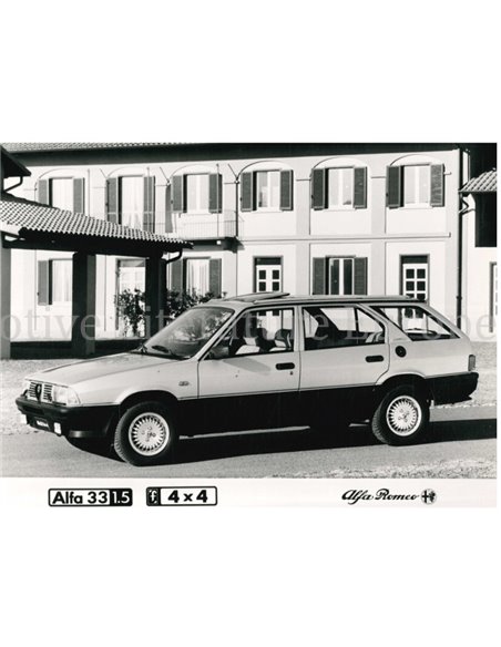 1983 ALFA ROMEO 33 1.5 4X4 PRESS PHOTO