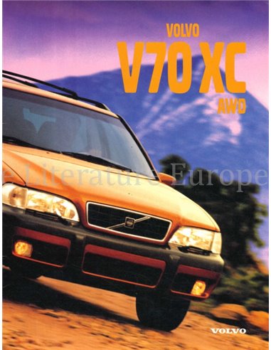 1998 VOLVO V70 XC AWD BROCHURE DUTCH