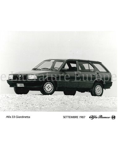 09/1987 ALFA ROMEO 33 GIARDINETTA PERSFOTO