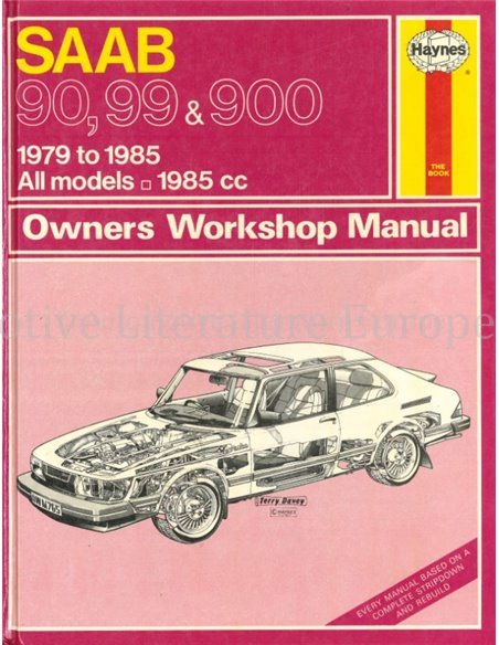 1979 - 1985 SAAB 90 99 900 HAYNES WERKSTATTHANDBUCH ENGLISCH