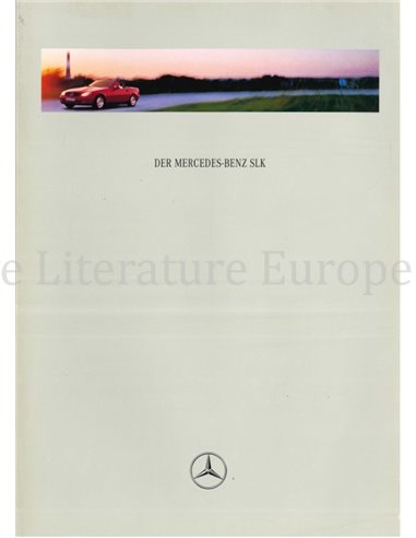 1997 MERCEDES BENZ SLK BROCHURE GERMAN