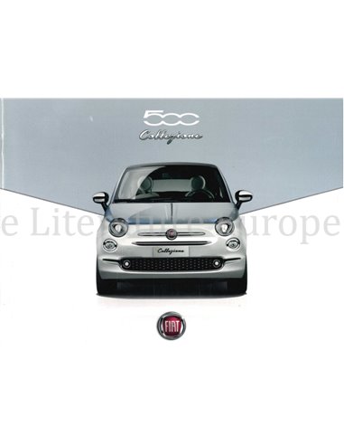 2018 FIAT 500 COLLEZIONE BROCHURE GERMAN