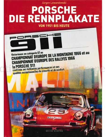 PORSCHE DIE RENNPLAKATE VON 1951 BIS HEUTE