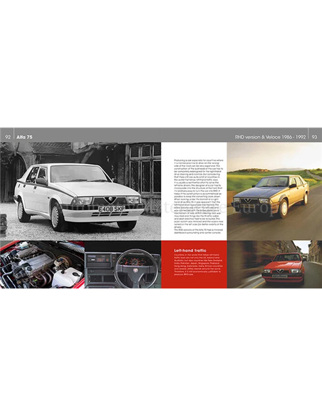 ALFA ROMEO 75 &  MILANO: DRIVEN TO BE DIFFERENT