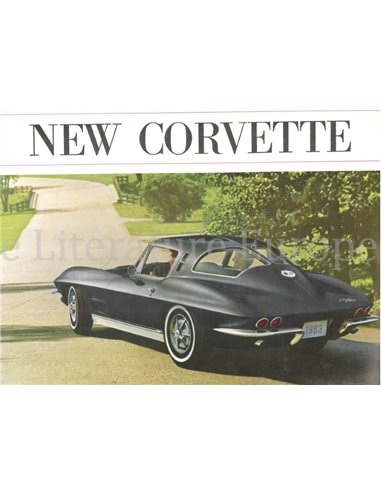 1963 CHEVROLET CORVETTE PROSPEKT ENGLISCH (USA)