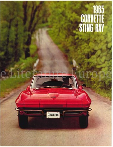 1965 CHEVROLET CORVETTE PROSPEKT ENGLISCH (USA)