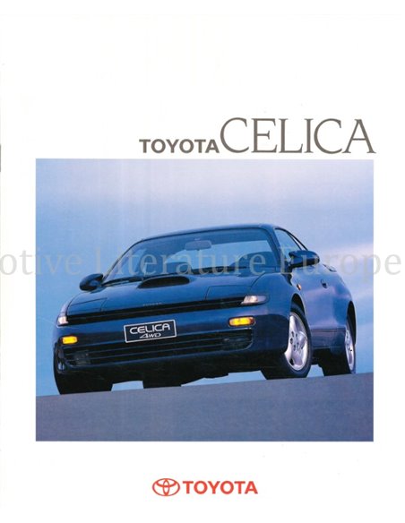 1990 TOYOTA CELICA PROSPEKT NIEDERLÄNDISCH