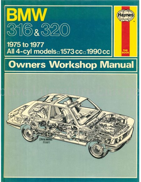 1975 - 1977 BMW 3ER REIHE (E21) HAYNES REPARATURANLEITUNG ENGLISCH