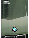 1984 BMW 5 SERIE BROCHURE NEDERLANDS