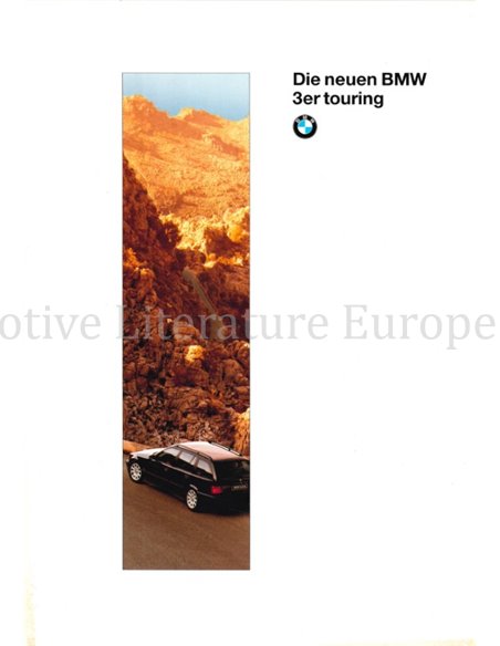 1995 BMW 3 SERIE TOURING BROCHURE DUITS