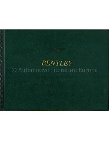 1958 BENTLEY S SERIES PROSPEKT ENGLISCH