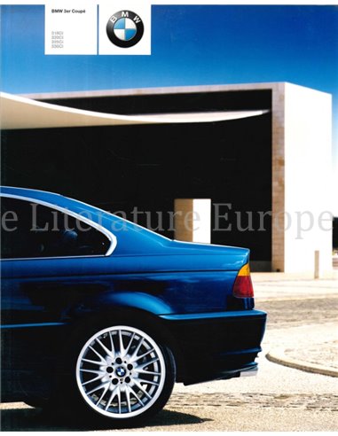 2002 BMW 3 SERIE COUPÉ BROCHURE DUITS