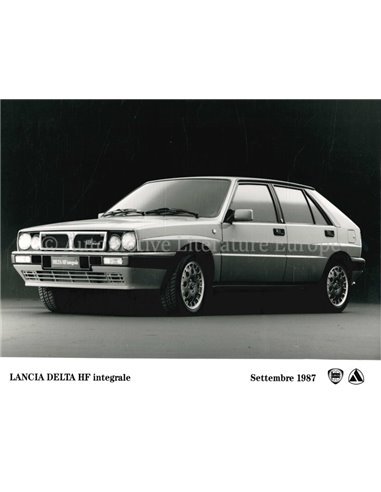 1987 LANCIA DELTA HF INTEGRALE PRESSEBILD