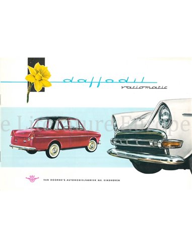 1961 DAF DAFFODIL BROCHURE NEDERLANDS