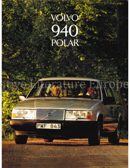 1995 VOLVO 940 BROCHURE DUTCH