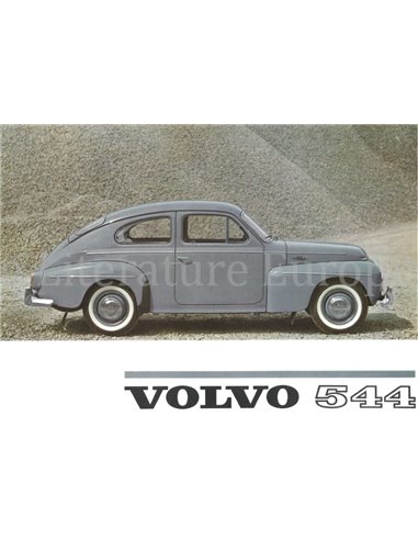 1962 VOLVO 544 LEAFLET DUTCH