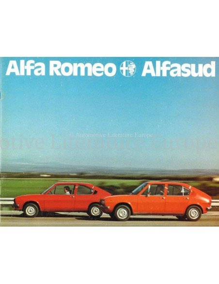 1977 ALFA ROMEO ALFASUD PROSPEKT NIEDERLÄNDISCH