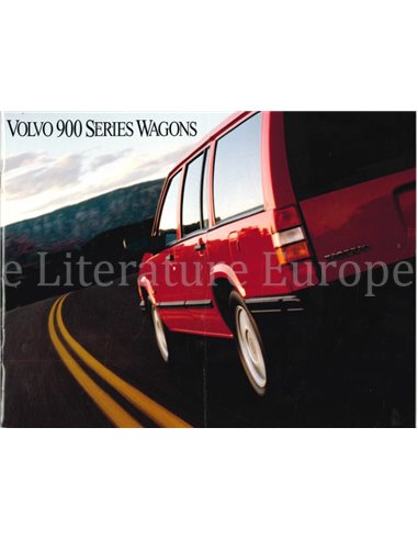 1994 VOLVO 960 BROCHURE ENGELS