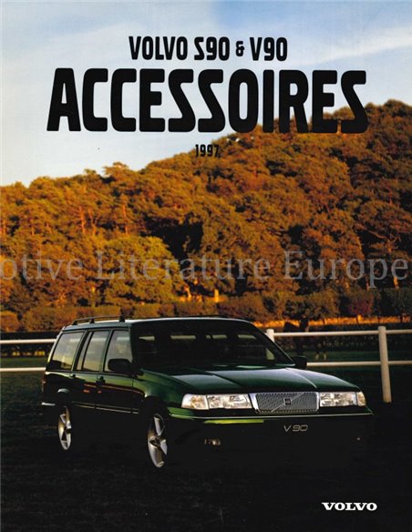 1997 VOLVO S90 | V90 ACCESSOIRES BROCHURE NEDERLANDS