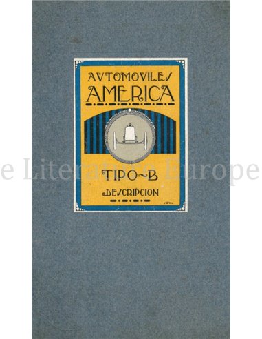 1919 AMERICA TIPO B BROCHURE SPAANS