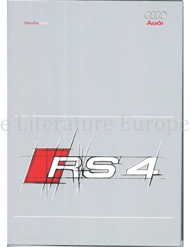 1994 AUDI RS4 SEDAN HARDCOVER PERSMAP ENGELS