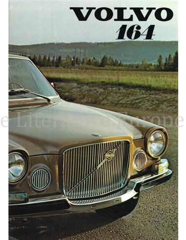 1970 VOLVO 164 BROCHURE ENGELS (USA)