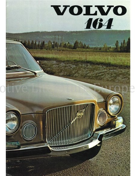 1970 VOLVO 164 BROCHURE ENGELS (USA)