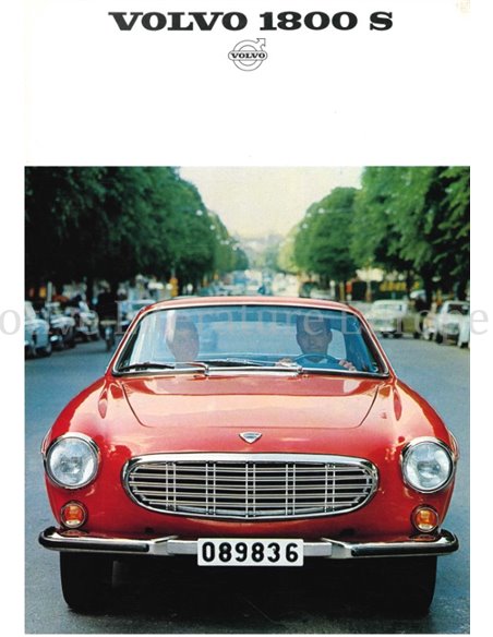 1967 VOLVO 1800 S BROCHURE DUTCH