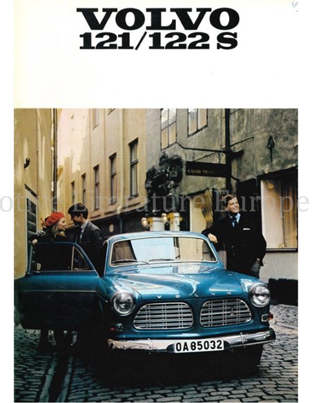 1968 VOLVO 121 | 122 S BROCHURE DUTCH