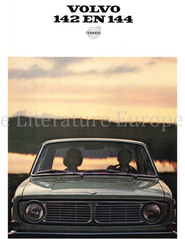 1968 VOLVO 142 | 144 BROCHURE DUTCH