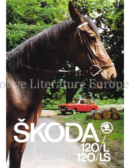 1976 SKODA 120 L LS BROCHURE DUTCH