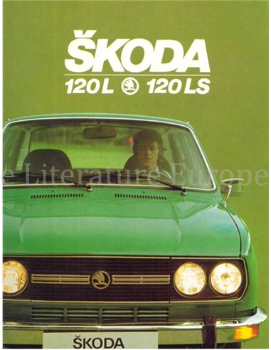 1977 SKODA 120 L LS BROCHURE DUTCH