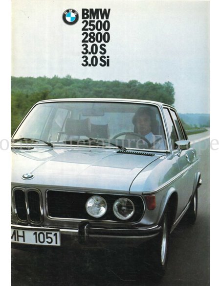 1973 BMW 2500 | 2800 | 3.0S | 3.0SI BROCHURE DUTCH