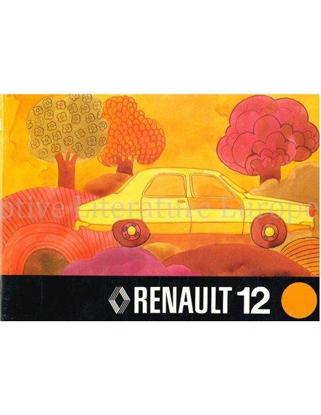 1977 RENAULT 12 OWNERS MANUAL DUTCH