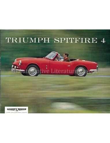 1964 TRIUMPH SPITFIRE PROSPEKT ENGLISCH