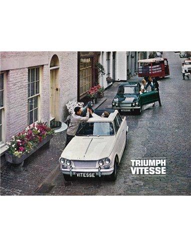 1965 TRIUMPH VITESSE BROCHURE ENGELS