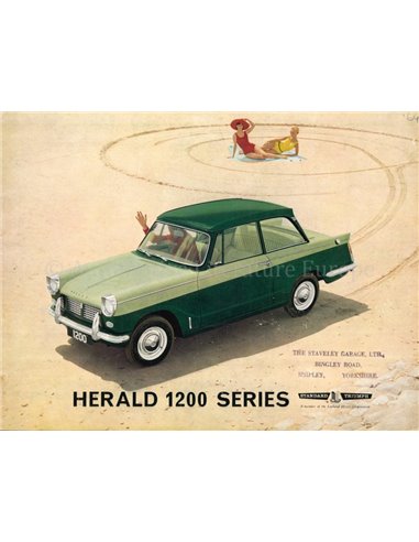 1965 TRIUMPH HERALD 1200 PROSPEKT ENGLISCH 