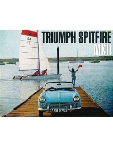 1965 TRIUMPH SPITFIRE MK II BROCHURE NEDERLANDS