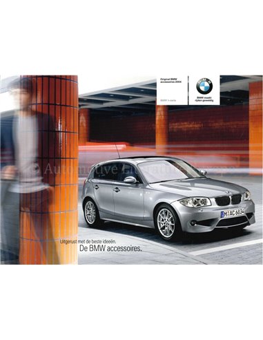 2004 BMW 1 SERIE ACCESSOIRES BROCHURE NEDERLANDS