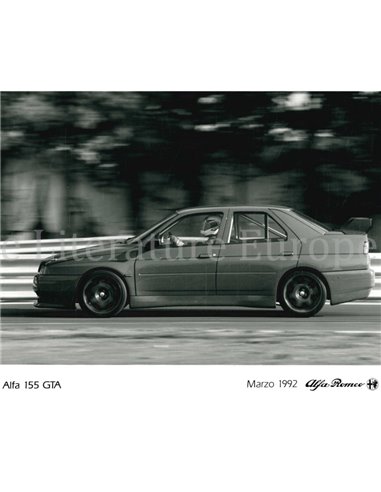 1992 ALFA ROMEO 155 GTA PRESS PHOTO