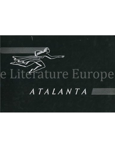 1939 ATALANTA PROGRAMM PROSPEKT ENGLISCH