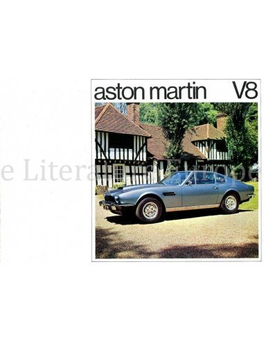 1975 ASTON MARTIN V8 BROCHURE DUTCH