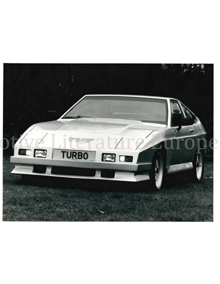 1982 TVR TASMIN TURBO PRESS PHOTO